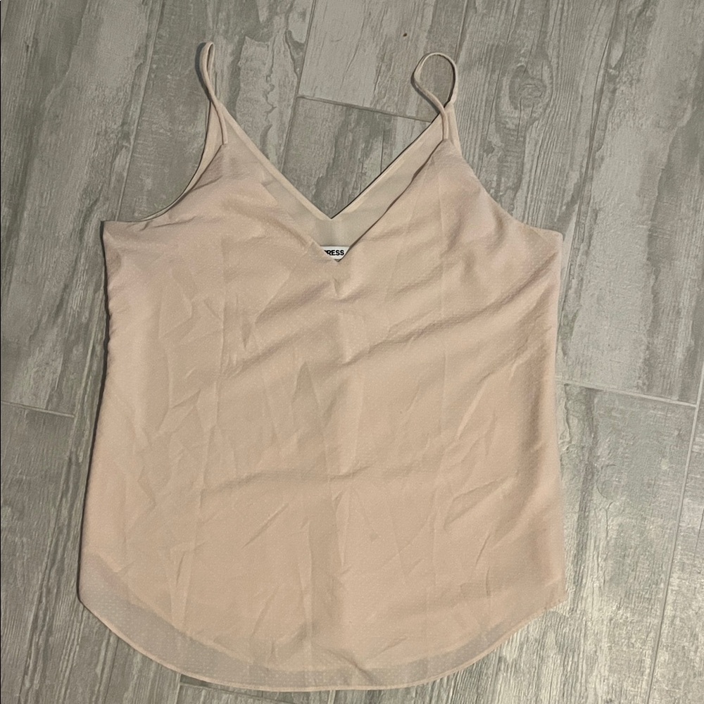 Express Blush Pink V-Neck Camisole